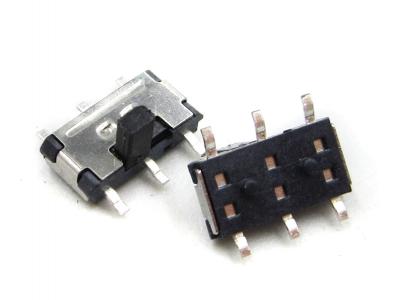 Mini Slide Switch, 7.2 × 3.5 × 1.5mm, DPDT SMD Vertical KLS7-MSS-2247N